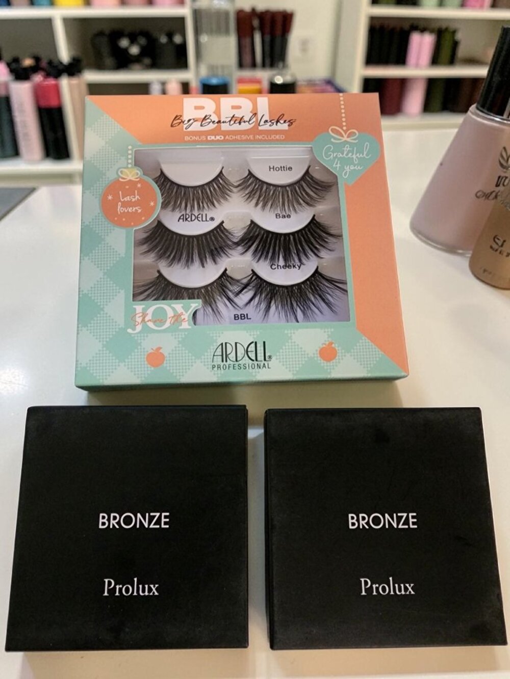Prolux Bronzer & Ardell Lash Bundle – New in Box